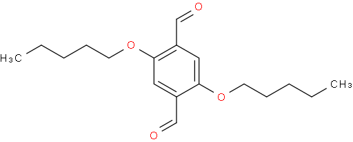 2,5-bis(pentyloxy)terephthalaldehyde