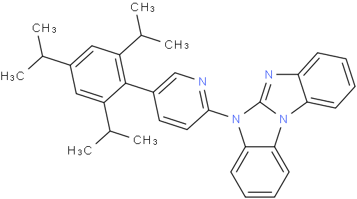 5-(5-(2,4,6-Triisopropylphenyl)pyridin-2-yl)-5H-benzo[d]benzo[4,5]imidazo[1,2-a]imidazole