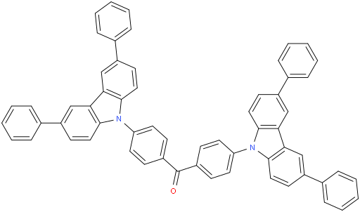 Bis(4-(3,6-diphenyl-9H-carbazol-9-yl)phenyl)methanone