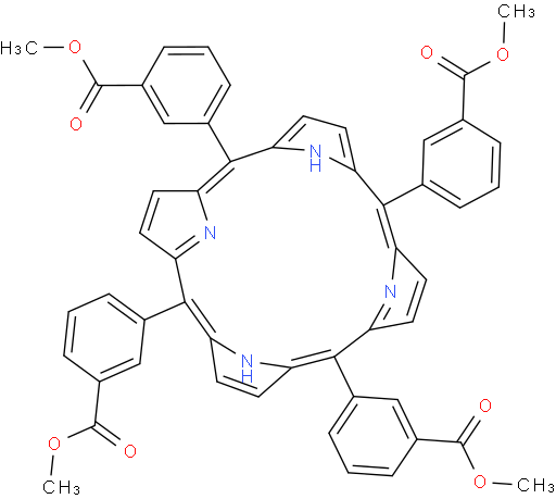 tetramethyl 3,3',3'',3'''-(porphyrin-5,10,15,20-tetrayl)tetrabenzoate
