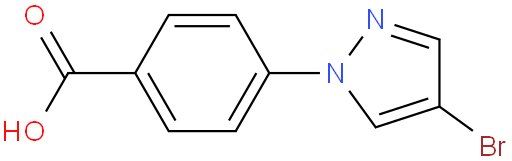 4-(4-溴吡唑-1-基)苯甲酸