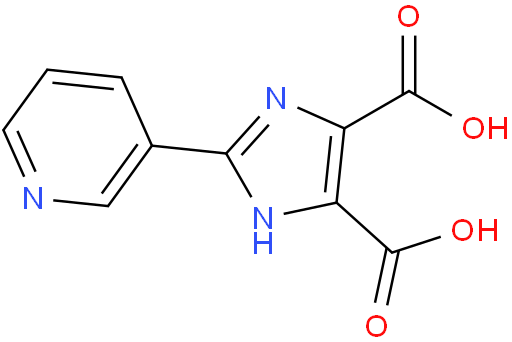 1H -Imidazole-4,5-dicarboxylic acid, 2-(3-pyridinyl)-