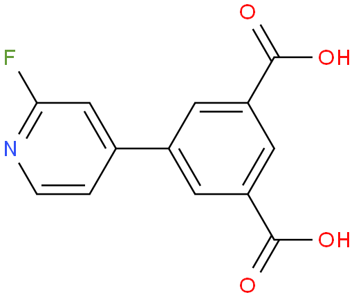 5-(2-Fluoropyridin-4-yl)isophthalic acid
