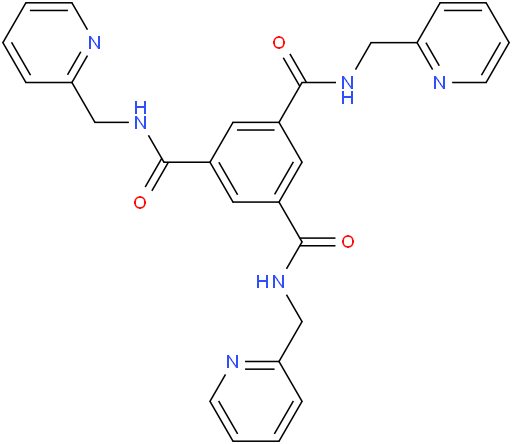 N1,N3,N5-tris(pyridin-2-ylmethyl)benzene-1,3,5-tricarboxamide